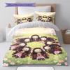 Nezuko Soft Quilt Cover Duvet Cover Bedding Set Comforter Cover Bedroom Home Decorative Style -QJY
