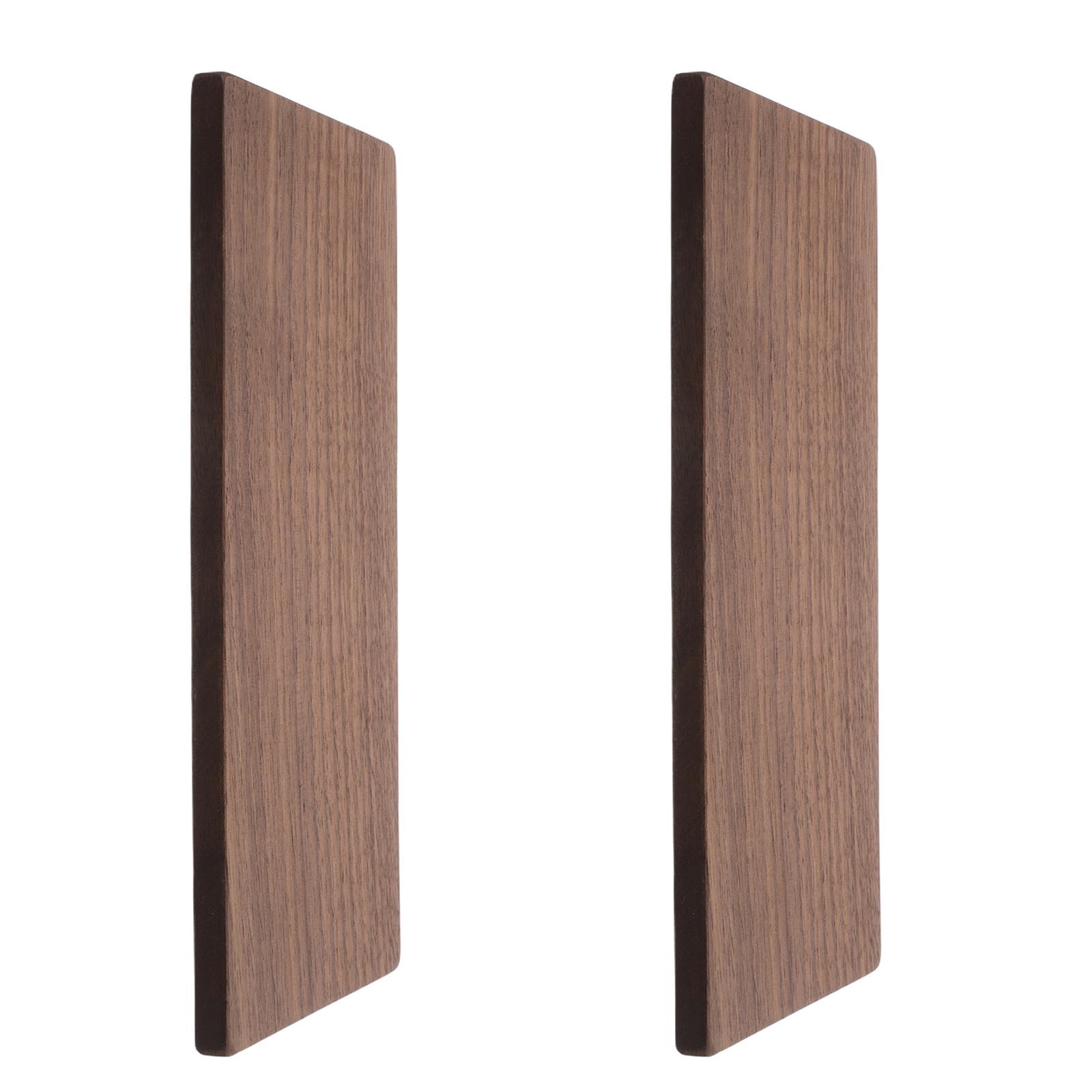 

2 шт. Доски из ореховой древесины Листы из натурального дерева для мебели Акцентные стеновые панели DIY Поделки Резка Гравировка Деревянные планки 20X10X0.8CM