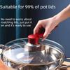 Universal Top Cover Heat-resistant Pot Handle, Suitable for Accessories of Glass and Stainless Steel Lid Frying Pans
