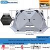 Hexagonal Cotton Ice Fishing Tent - Thickened, No Assembly Needed