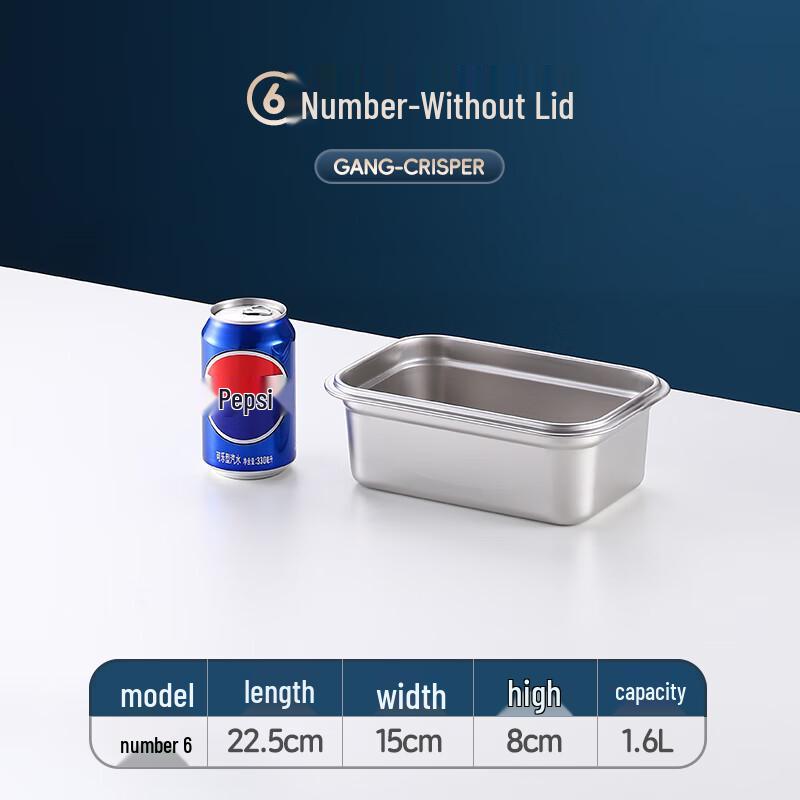 304 Stainless Steel Food Storage Container