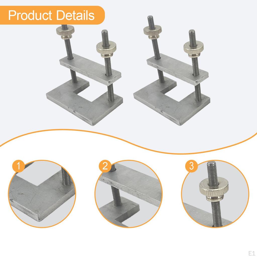 2 Stück Violine Korpus Eckklemmen Zargenbefestigung Verstellbar Reparatur Verleimen Geigenbauer Werkzeuge