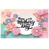 Happy Mothers Day Banner Mothers Day Background Decorative Mothers Day Hanging Sign Mothers Day Decoration Photo Booth Props