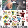Roblox Theme Children's Birthday Party Favors Gift Bags Slap Bracelets  Wristbands Balloons Stickers Tattoo Stickers Decorations