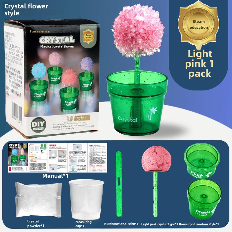 

Набор для самостоятельного выращивания кристаллов для увлекательного общения родителей и детей и химических экспериментов