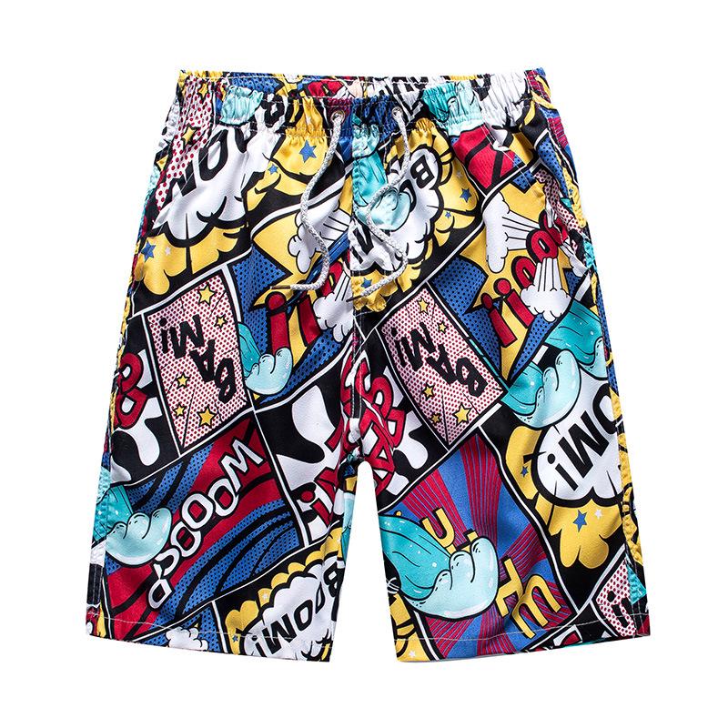 Unisex Outdoor Beach Pants - Couple's Casual Loose-Fit Five-Point Shorts
