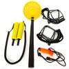 Winter Ice Fishing Rescue Kit: Telescopic Ice Axe, High-Strength Scoop, Crampons, Shoe Covers & Whistle Combo.