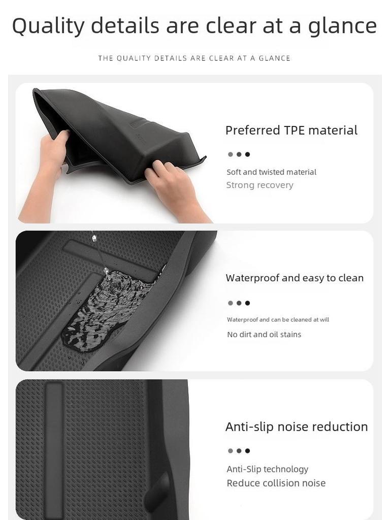 Tesla Model Y Under Seat Storage Drawer - Interior Car Accessory