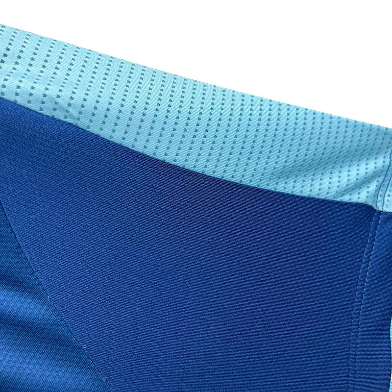 Li-Ning Competition Day Series Summer Quick-Dry Comfortable Stylish Short Sleeve Badminton Shirt Men Tops Ceramic-Blue AAYV043-4