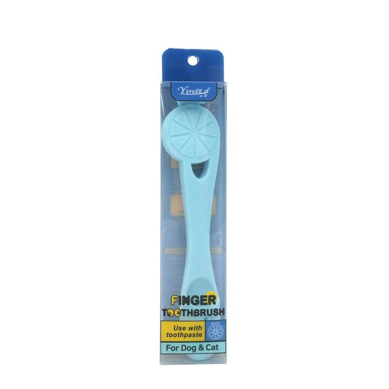 Dog Cat Finger Toothbrush Soft Reusable Oral Care Supply Ensures Gentle Cleaning for Sensitive Gums