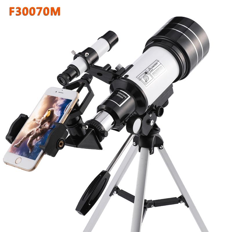 F30070M High Power Kids' Telescope with Finder Scope for Moon Watching