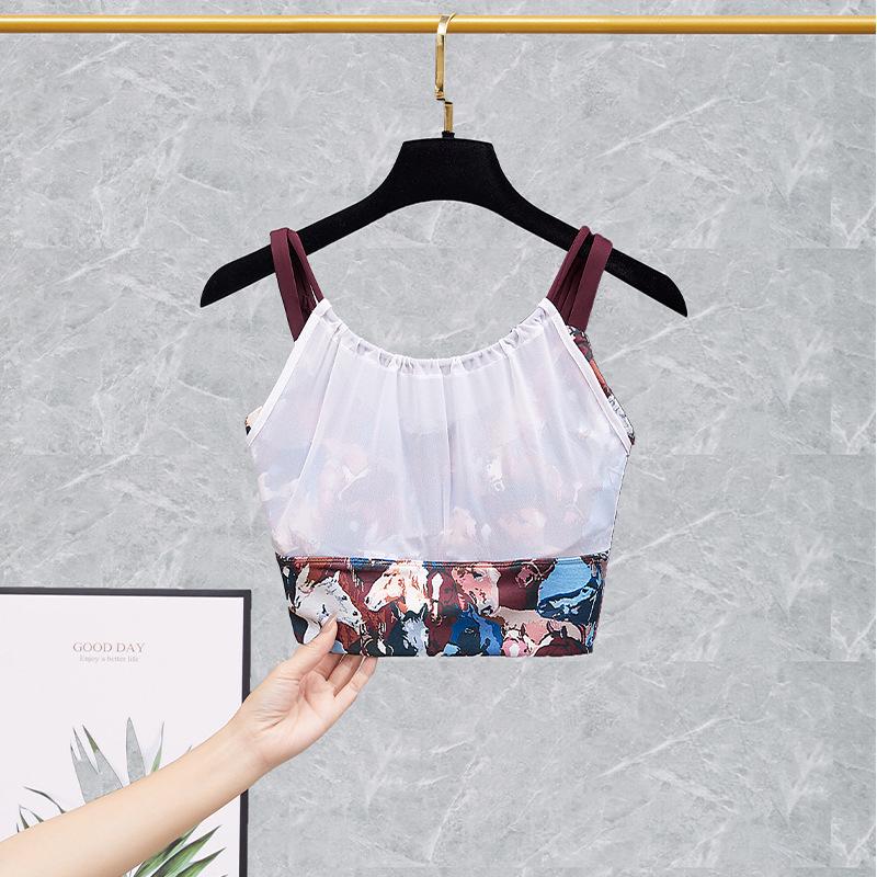 Women's High-Intensity Shockproof Sports Bra & Yoga Vest Set