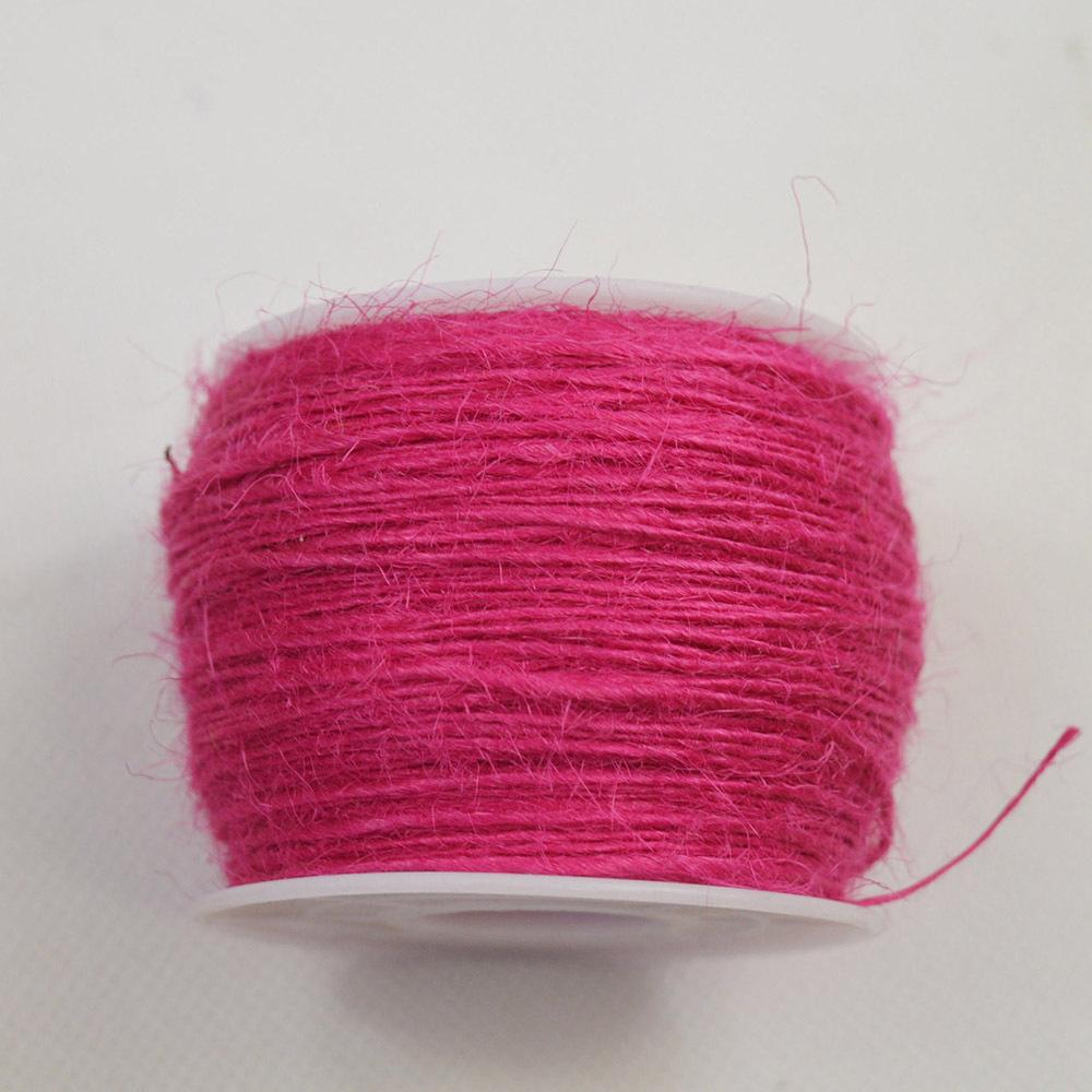 Fine Hemp Thread 1Mm Colored Jute Rope Kindergarten Handmade Diy Decoration Tag Industrial Rope