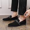 Fashion Leather Shoes Casual Business Shoes for Men Dress Tenis De Hombre Moccasins Mokasin Tenis Caballero Designer