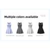 New Zipper One-Piece Dress for Women, Anti-Exposure, for Outdoor Running and Fitness