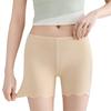 Seamless Ice Silk Anti-Exposure Plus Size Women's Safety Shorts with Non-Curling Edges