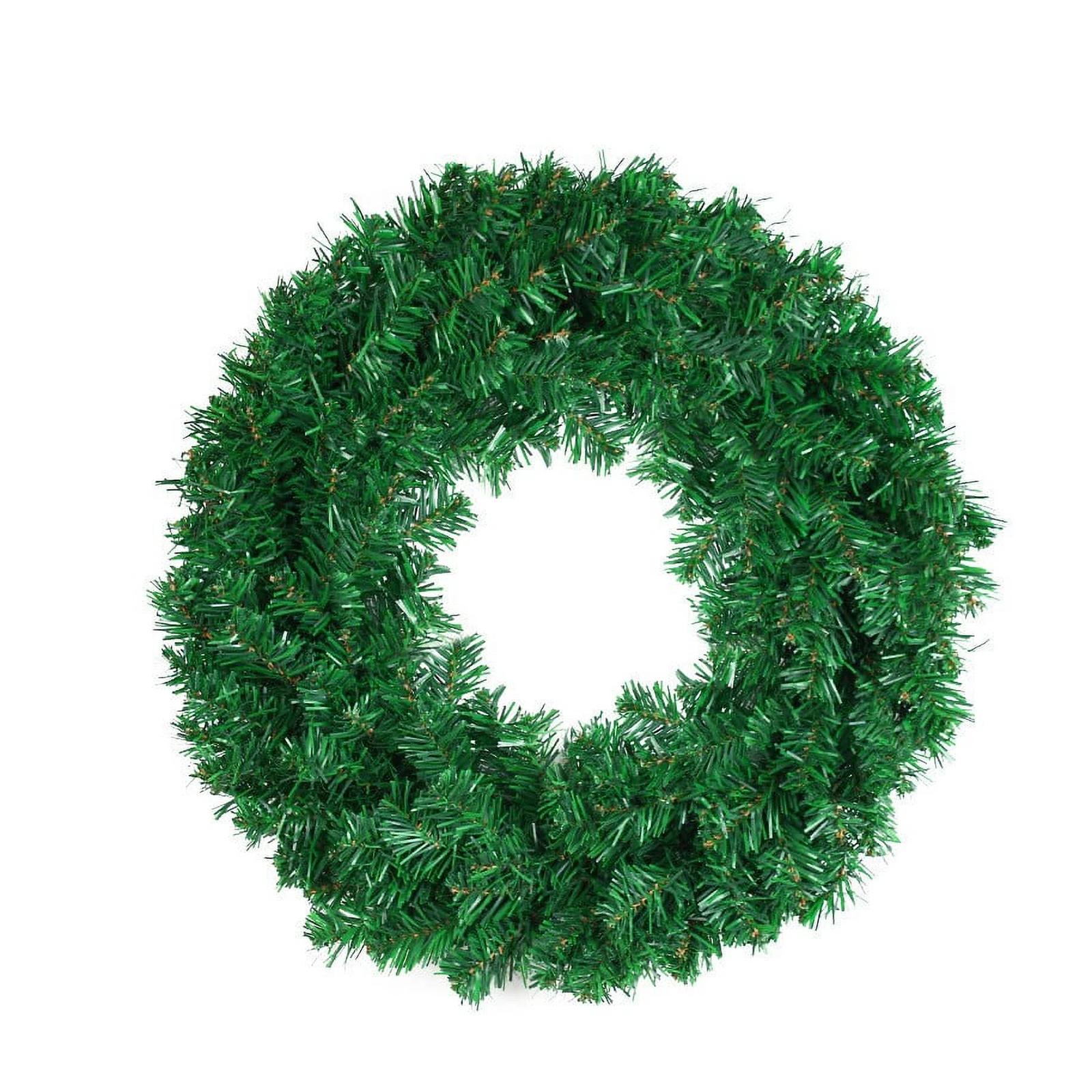 

Цветочная гирлянда для подвешивания на дверь Рождественское украшение Ротанговый цветочный венок Цветочный венок One Size зелёный