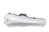YoungMonic A Heavy-Duty, Ultra-Lightweight Carbon Fiber Violin Case for 44 Full-Size Violins, Weighs Approximately 2kg (White)