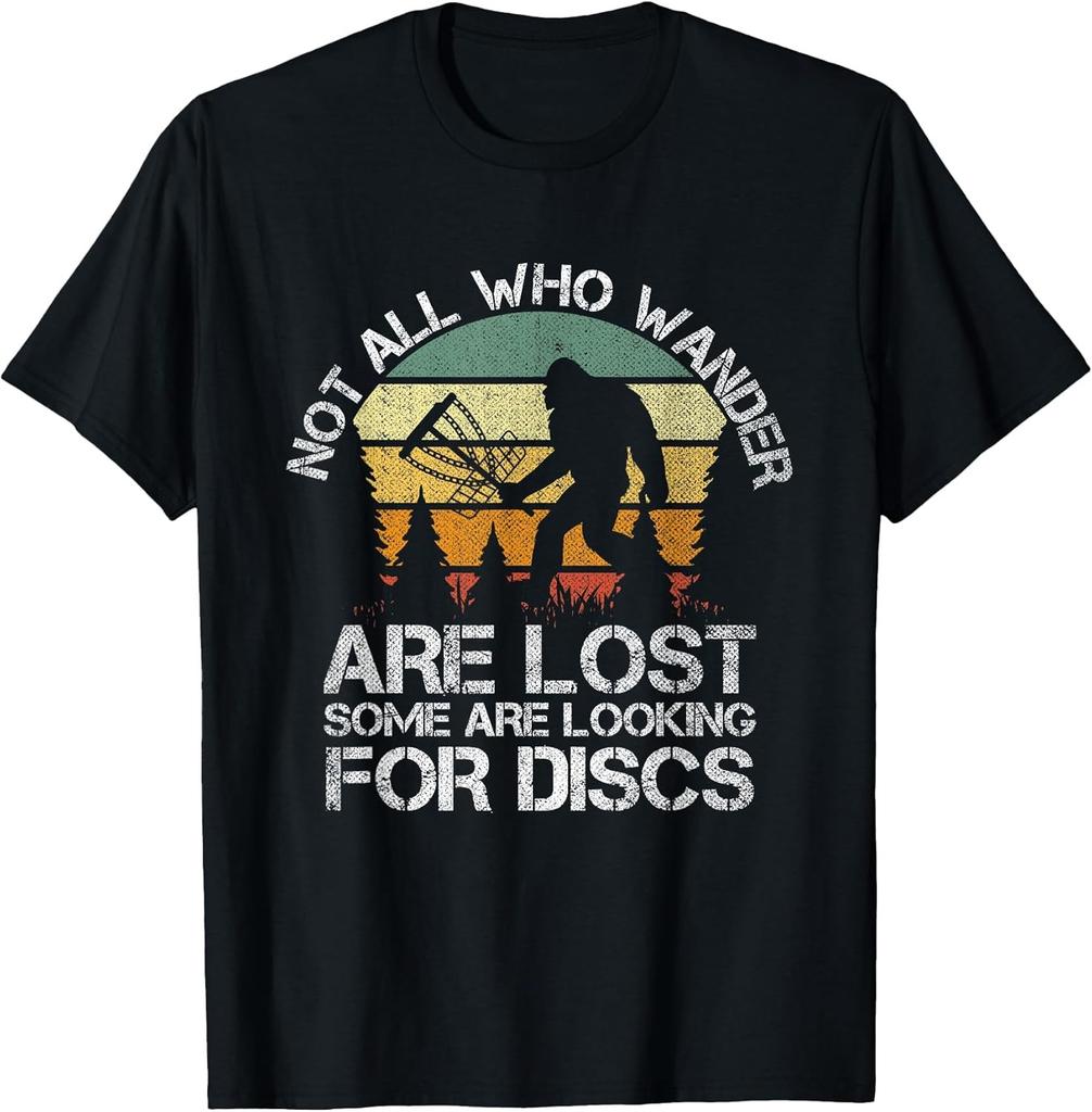 NEW LIMITED! Disc Golf Funny Bigfoot Tee - MADE IN USA