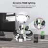 Professional Charging Station with LED Indicator for PS5 and PS VR2 Controllers and Accessories Storage Solution