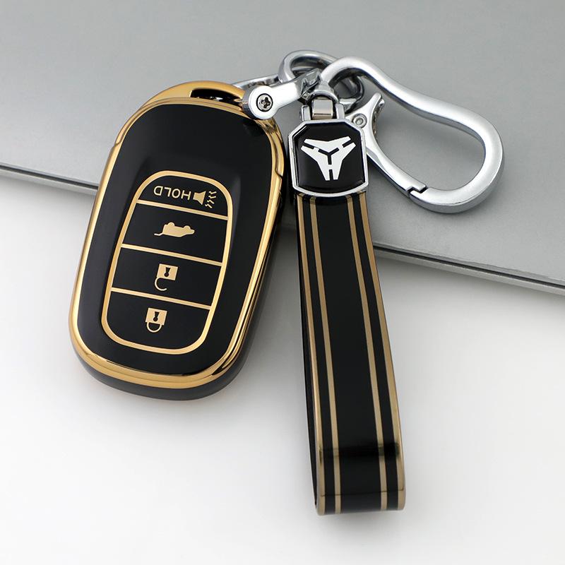 Suitable for Honda's New Civic Key Set 23 CRV Haoying XRV Colorful Smart Shell ZRV In The Style Bag Buckle