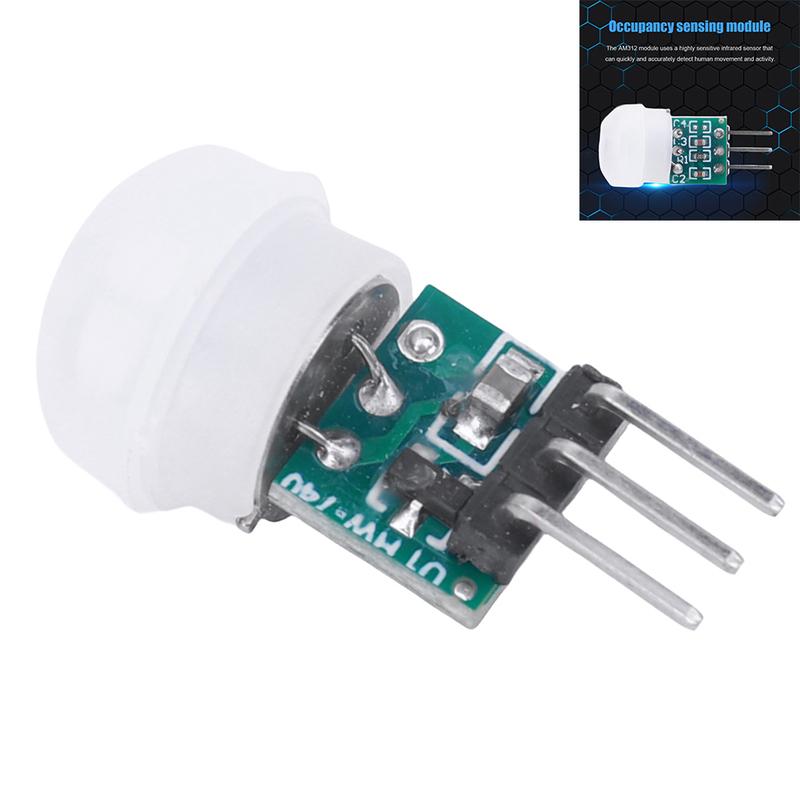 IR Pyroelectric Infrared PIR Human Sensor Module Adjustable AM312 Sensor Human Motion Detector High Sensitivity DC 2.7-12V
