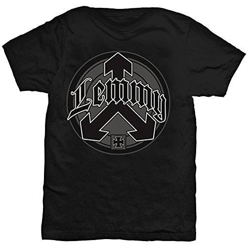 Lemmy Men s Arrow Logo T-Shirt, Black, Medium L