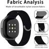 3-Pack Nylon Bands Compatible with Google Fitbit Ace LTE (2024), Breathable Sport Replacement Straps Soft Adjustable Solo Loop Nylon Wristband for