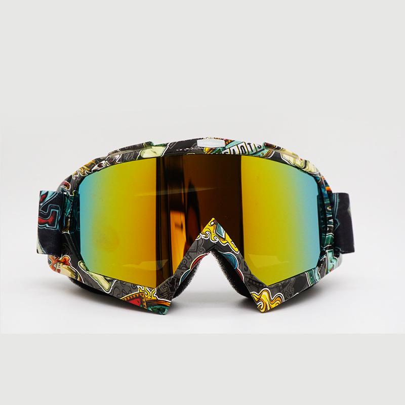 Motorcycle Goggles Tactical Goggles Outdoor Off-road Windproof Riding Glasses Ski X600 Glasses