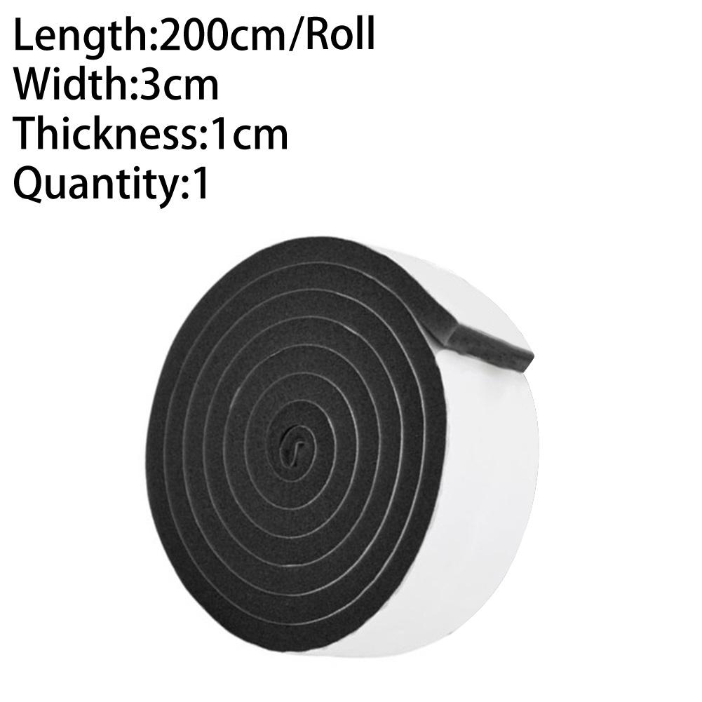 

Самоклеящаяся губчатая уплотнительная лента, уплотнительные ленты для окон и дверей, препятствующие столкновениям, ветрозащитные, звукоизоляционные, уплотнительные пенные ленты для зазоров в дверях