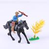 8Pieces Western Cowboy Horse and Indian Models for Party Decorations and Collectors