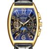 UTHAI M14 Fashionable Wine Barrel Men Watch Tourbillon Automatic Mechanical Watch Business Clock Giftwatches for Man