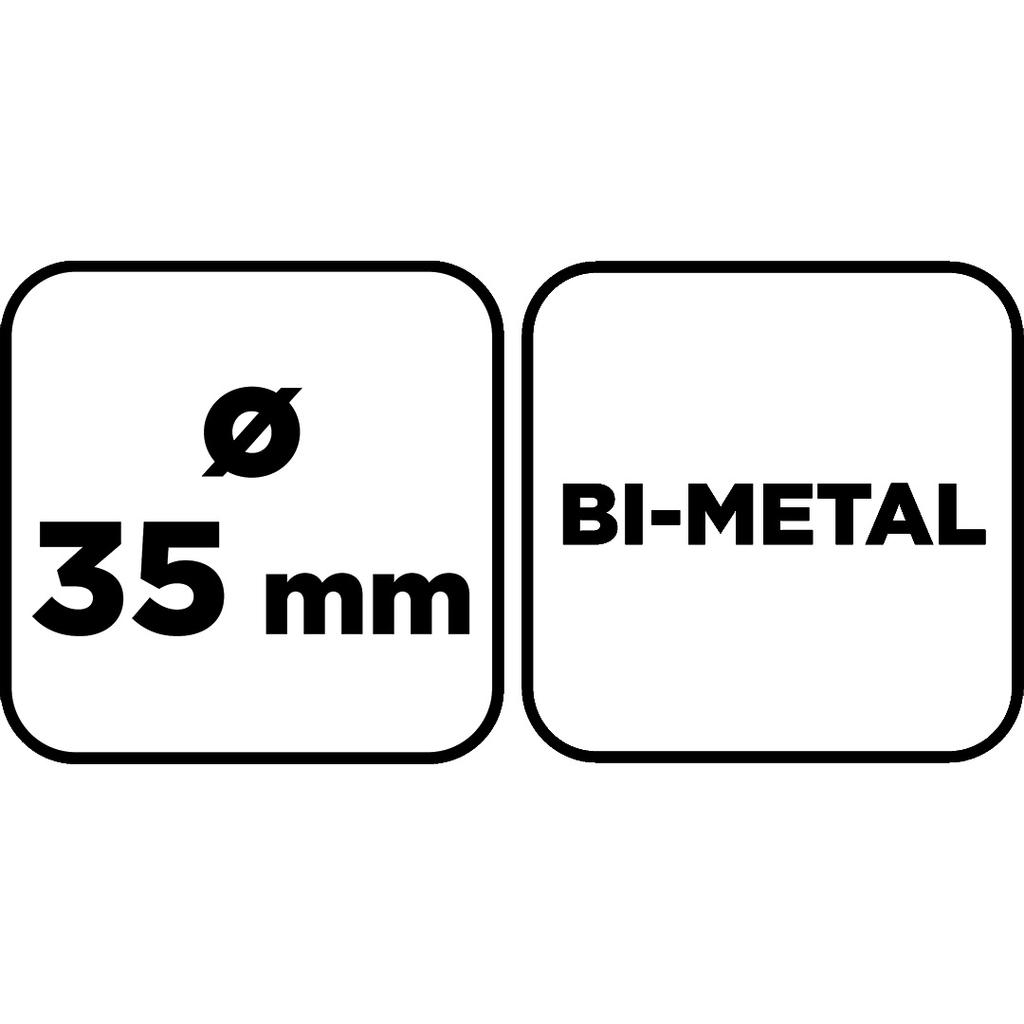 Otwornica bi-metalowa 35 mm