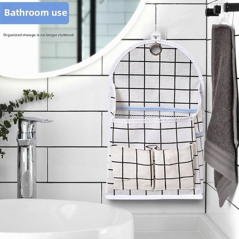 Multifunctional Organizer Hanging Bag With Pvc Board For Home Use Bags Pouch