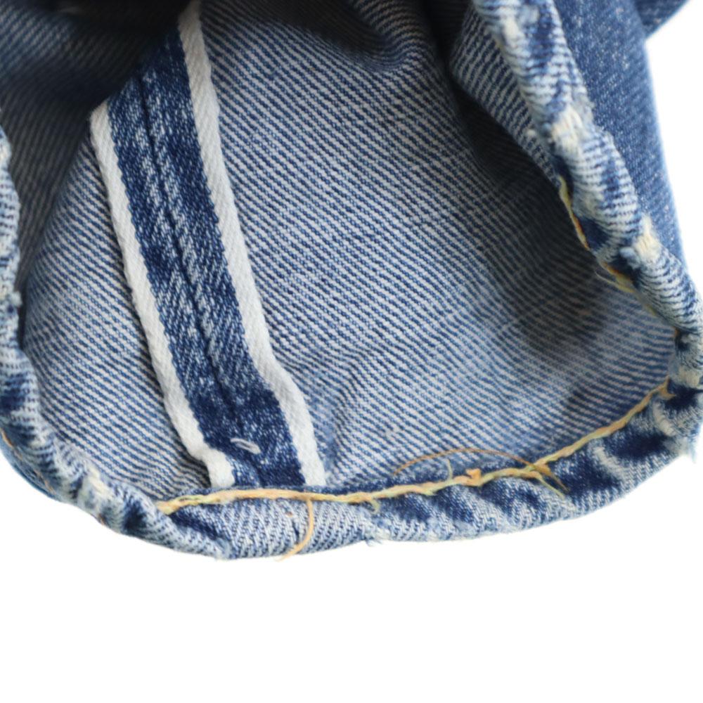 Levi's 60s 501XX 3 Button Fly V Stitch 2 Button Backs Vintage Uncertified Uneven V Straight Denim Pants Men's Used