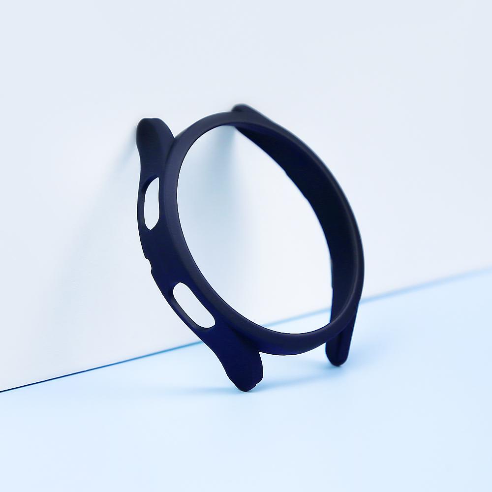 

PC Matte Watch Case for Samsung Galaxy Watch 4/5/6 40mm 44mm Cover All-Around Protective Bumper for Watch 6 Classic 43 47mm 4642 Watch6 classic 47mm midnight синього кольору
