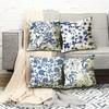 Green Vine Decorative Pillowcase, Ultra-soft Polyester Material Living Room Sofa Backrest Car Pillowcase Home Decoration