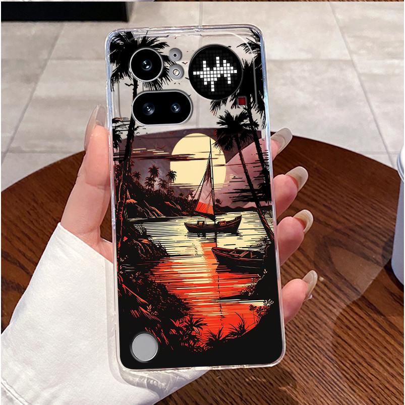 Für Nothing Phone 4a Pro Hülle Klar Luxus Niedlich Liebes Hase Lustig TPU Weiches Silikon Rückseite Für Nothing Phone4A Pro Gehäuse