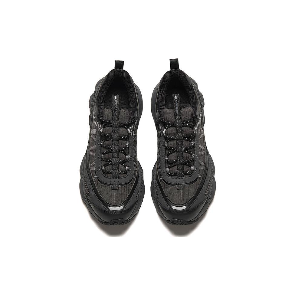 New Anta Champion All Weather Series Shock Absorbers Slip Resistant Low Top LINING Cloud Casual Running Shoes Men's Black 112418802A-1
