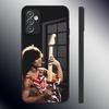 Eddie Van Halen Graphic Guitar Phone Case For Samsung S24 Ultra S23 S22 S20 Fe S21 Plus A54 A34 A24 A53 A13 A16 Glass Cover