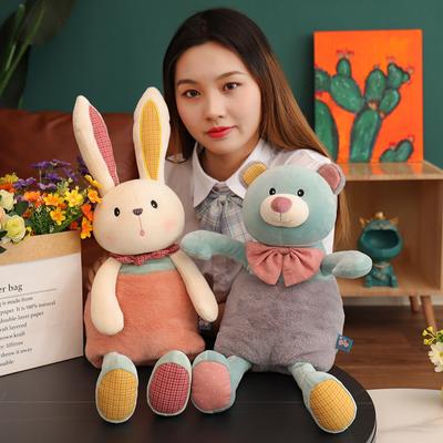 Zaječí panenka s tahacími oušky Spací polštář Plyšová hračka Komfortní panenka Teplý medvídek Slunečník Panenka pro kluka a holku