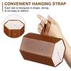 Sunglasses Travel Eyeglass Storage for Multiple Pairs of Foldable Sunglasses Portable Eyeglass Brown [PATIKIL] 6-Slot Organizer, Case, Eyeglasses,