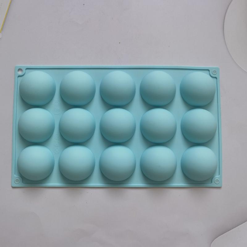 3D Ball Round Half Sphere Silicone Mold For Diy Baking Pudding Mousse Chocolate Eco-Friendly Cake Mold Kitchen Accessories Tools