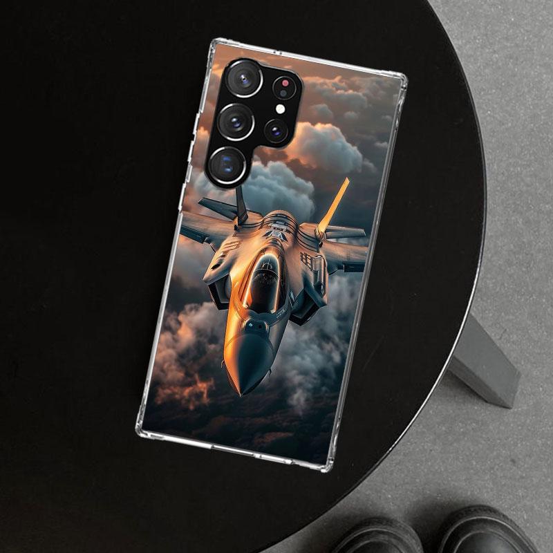 Aircraft Airplane Cool Phone Case Cover for Samsung Galaxy S26 S25 Edge S24 S23 Ultra S22 Plus S21 FE S20 + Art Customized Funda