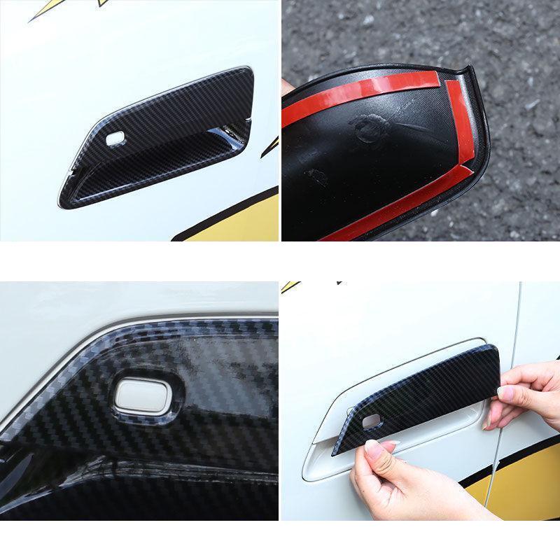 Car Door Handle Bowl Trim Cover Protect for BYD Seagull Dolphin Mini Surf 2023 2024 2025 2026