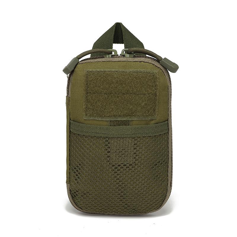 

Outdoor Tactical First Aid Kit Small EMT Medical Bag MOLLE Accessory Hunting Camping Hiking CS Phone Bag (17X11X2CM)