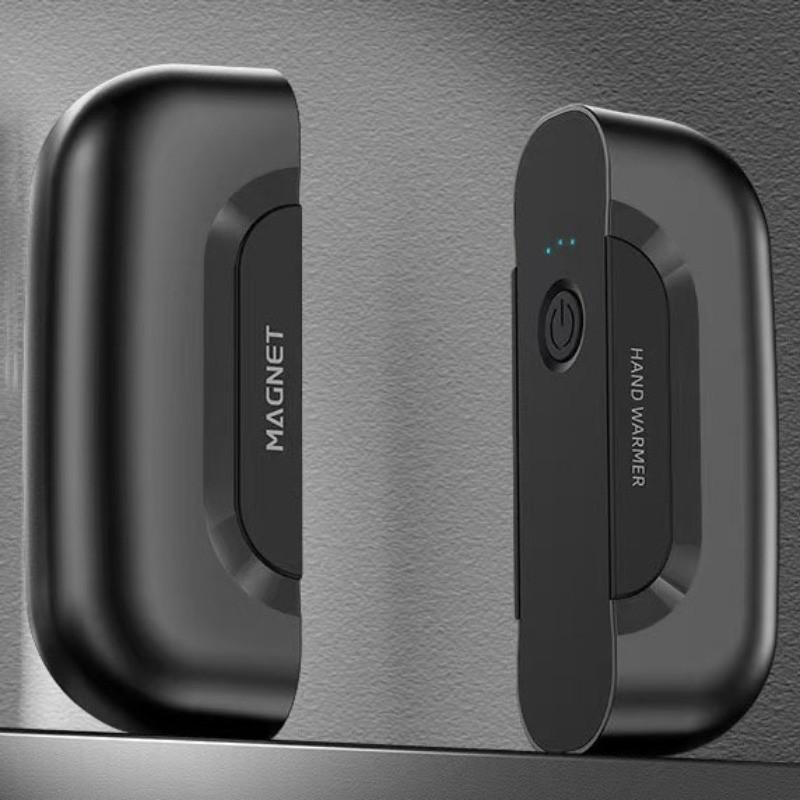 2-in-1 Magnetic Dual Electric Hand Warmer Portable Pocket Handwarmer 360° Surround Heating Warm Hands Treasure