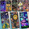 Colorful Psychedelic Art Phone Case For Samsung Galaxy S25 S24 S23 S22 S21 Ultra S9 S10 S20 Plus FE Funda Cover Shell
