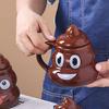 Poop-Shaped Ceramics Mug Fashionable Durable Coffee Cup Office Kitchen Water Drinking Milk Cups For Women Men Xmas Gift