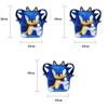 Szkolny plecak 3D Sonic The Hedgehog dla dzieci Kolorowy wzór Idealny dla fanów gier wideo!